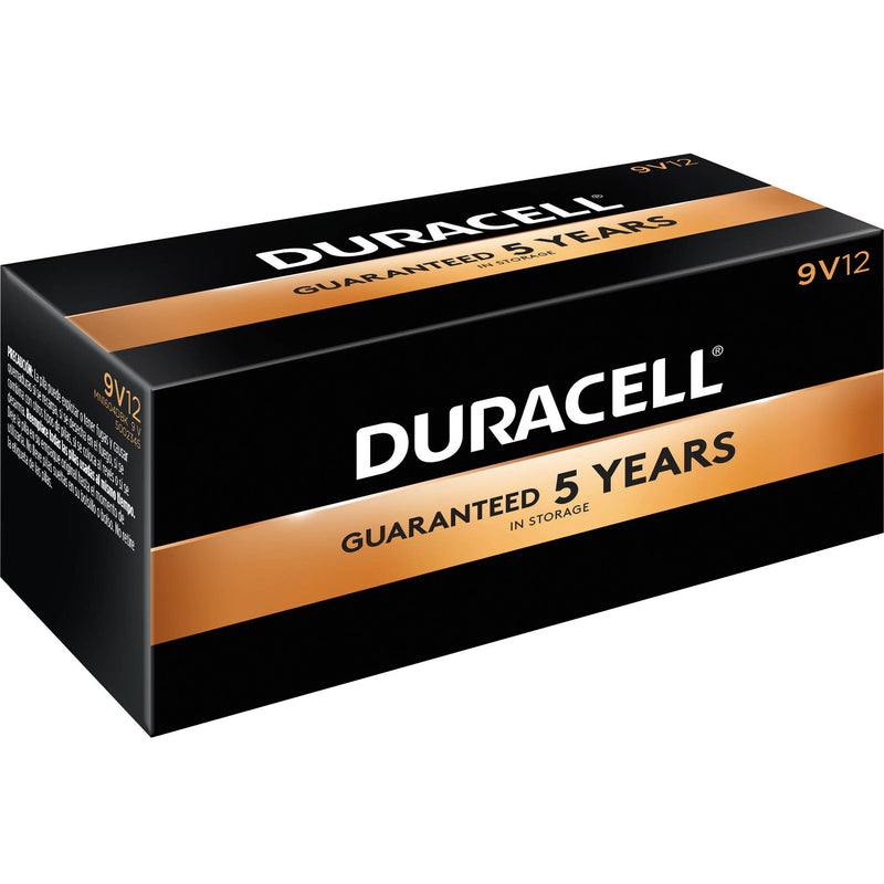 Duracell MN1604 9V Alkaline Battery (12-Pack)