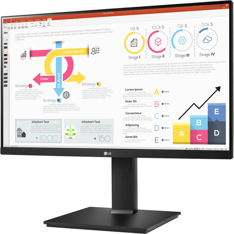 LG 24BP75Q-B 23.8" 16:9 FreeSync QHD HDR IPS Monitor