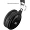 Adesso Xtream P600 Noise-Canceling Wireless Over-Ear Headphones (Black)