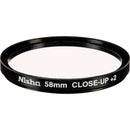 Nisha 58mm Close-Up Lens Set (+1, +2, +4, Macro)