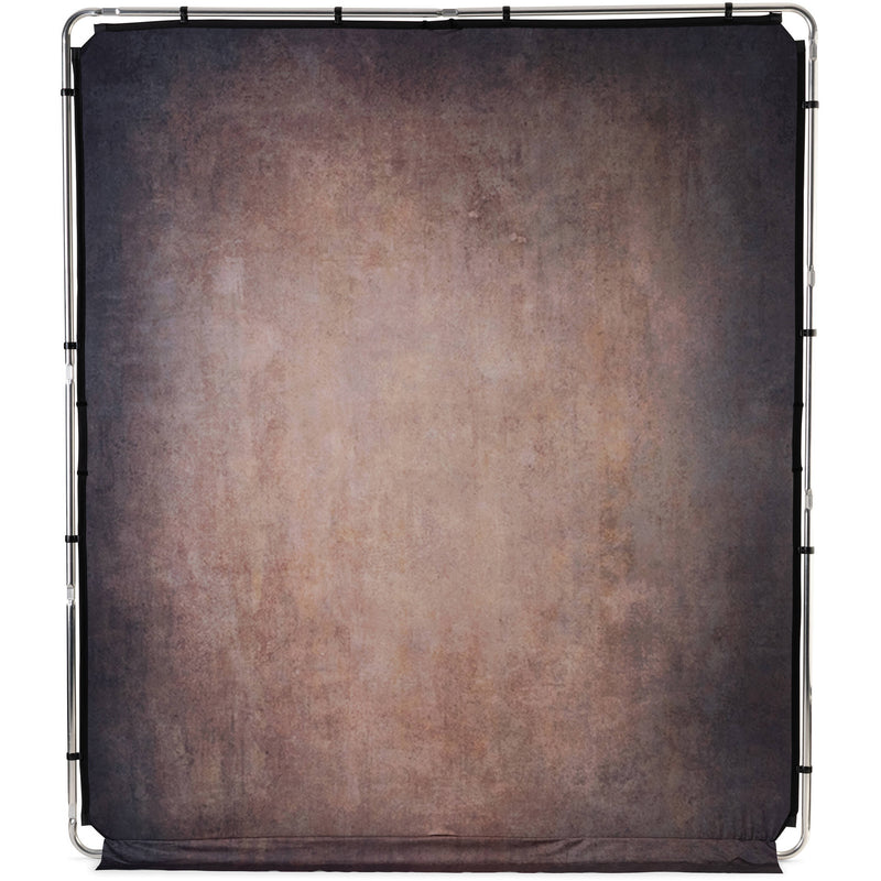 Manfrotto EzyFrame Vintage Background Kit (6.5 x 7.5', Walnut)