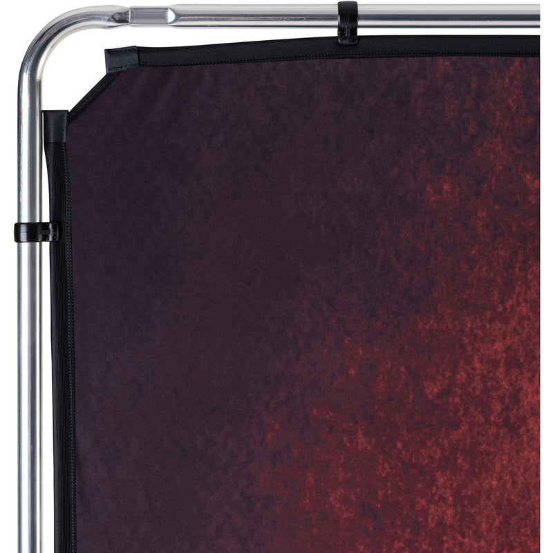 Manfrotto EzyFrame Vintage Background Kit (6.5 x 7.5', Crimson)