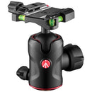 Manfrotto 496 Center Ball Head with Q6 Arca-Type Quick Release Plate