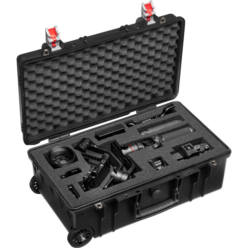 Manfrotto Pro Light Reloader Tough-55 High Lid Wheeled Hard Case with Foam Insert