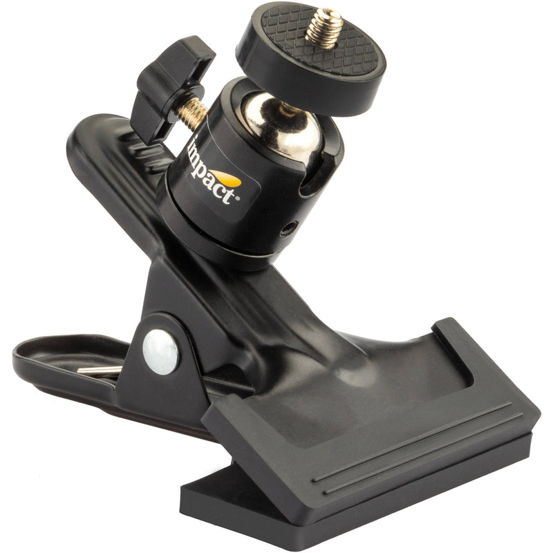 Impact CC-MBH Wide-Blade Clip Clamp with Mini Ball Head