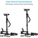 FLYCAM Zest Pro Electronic Video Camera Stabilizer with Vista-II Arm Vest (V-Mount)