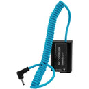 Kondor Blue DMW-BLK22 Dummy Battery to DC 1.35/3.5mm Coiled Cable (16 to 36")