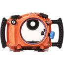 AquaTech EDGE Base Water Housing for Canon R5 (Orange)