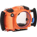 AquaTech EDGE Base Water Housing for Canon R5 (Orange)