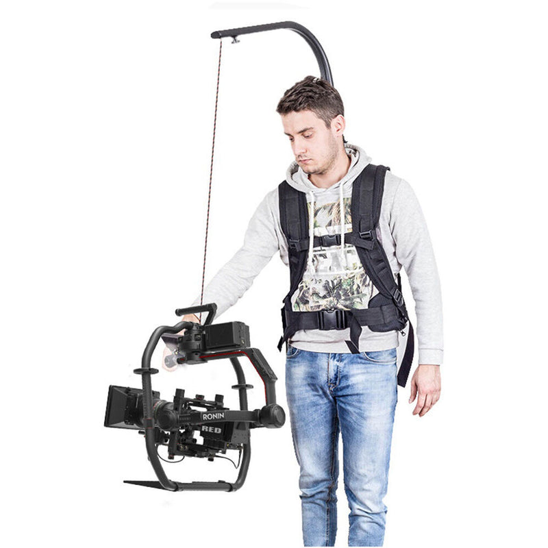 DigitalFoto Solution Limited ER1-8 Vest with Top Bar Stabilization System for DJI Ronin 4D (2.2 to 17.6 lb Payload)