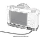 SmallRig Extension Grip for Sony ZV-E10 (Silver)