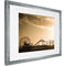 MCS Brushed Aluminum Frame (11 x 14" Matted to 8 x 10", Gunmetal)