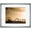 MCS Brushed Aluminum Frame (11 x 14" Matted to 8 x 10", Gunmetal)