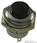 MULTICOMP R13-502MC-05-B Pushbutton Switch, SPDT, Off-(On), 125 V, 3 A, Solder