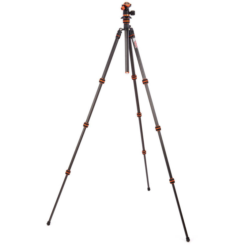 3 Legged Thing Punks Billy 2.0 Carbon Fiber Tripod with AirHed Neo 2.0 Ball Head (Black)