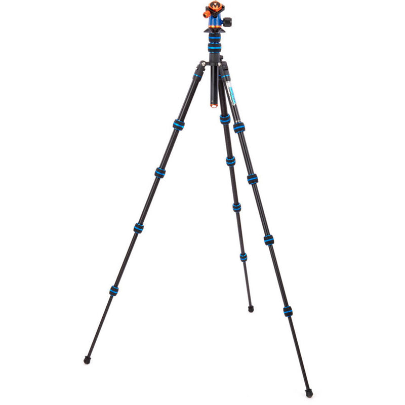 3 Legged Thing Punks Corey 2.0 Magnesium Alloy Tripod with AirHed Neo 2.0 Ball Head (Blue)