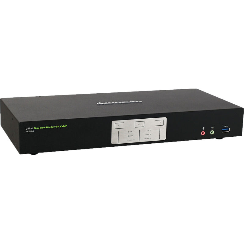 IOGEAR 2-Port Dual View TAA Compliant KVM Switch