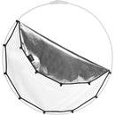 Manfrotto Halo Compact Reflector Silver/White Fabric (32")