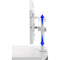 CTA Digital Height-Adjustable Rolling Medical Workstation Cart with Security Enclosure