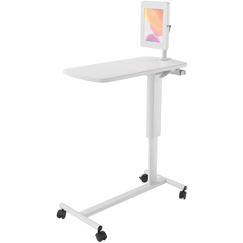 CTA Digital Height-Adjustable Rolling Medical Workstation Cart with Security Enclosure