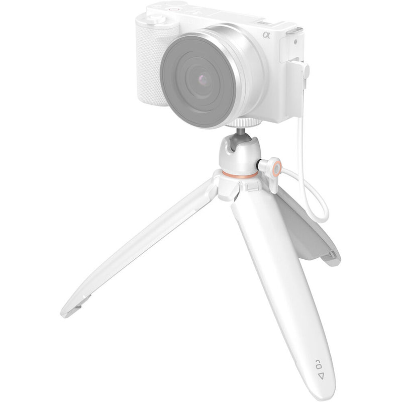 SmallRig Charging Tripod with Smartphone Holder (Pearl White)