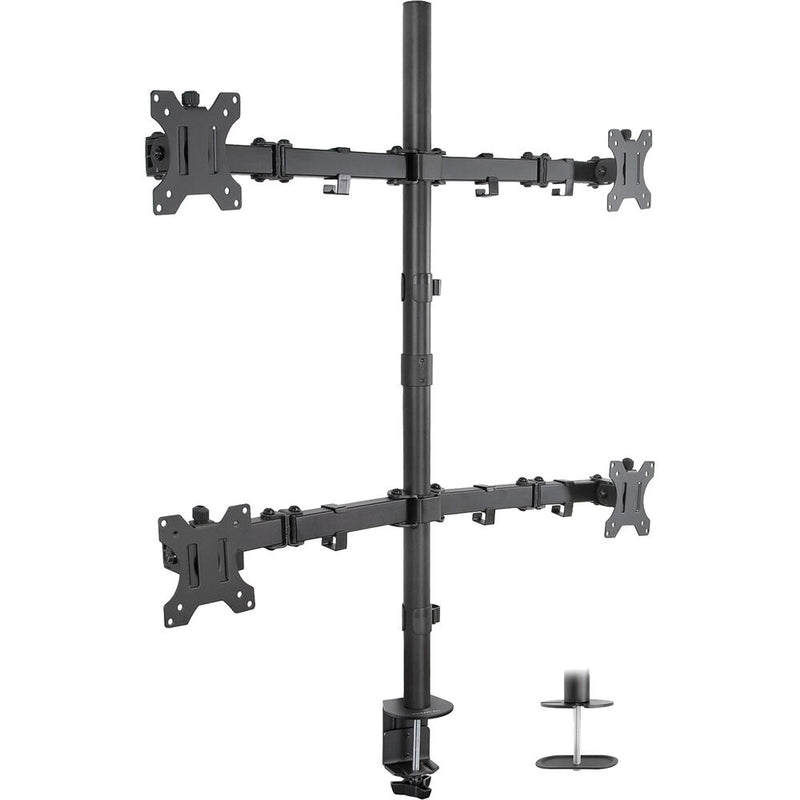 Mount-It! Quad-Monitor Desk Mount for 19 to 32" Displays