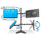 Mount-It! Quad Monitor Desk Mount for Displays up to 32"