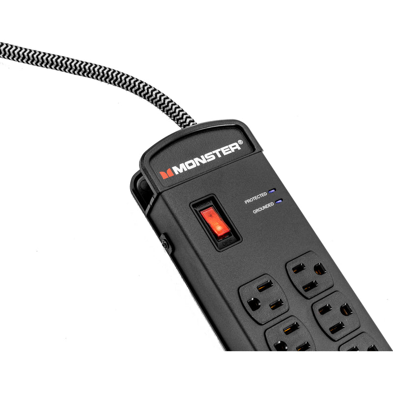 Monster Cable Pro MI 8-Outlet Surge Protector with USB