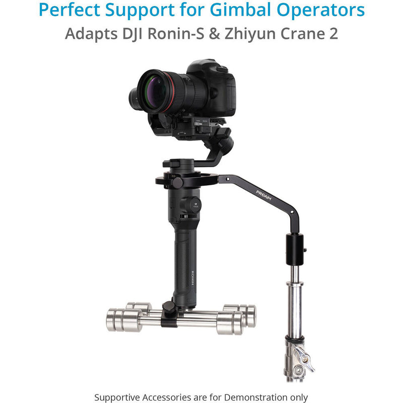 Proaim Gimbal Brace Mount for DJI Ronin-S/Zhiyun CRANE-2 & Stabilizer Vest Arm