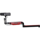 O.C. White Limited-Edition ProBoom Ultima Gen2 Ultralow-Profile Adjustable Mic Boom without Mount (Black and Red)