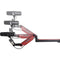 O.C. White Limited-Edition ProBoom Ultima Gen2 Ultralow-Profile Adjustable Mic Boom with Table Brushing (Black and Red)