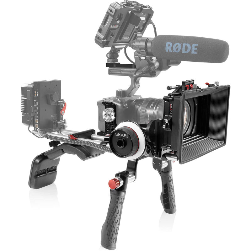 SHAPE Shoulder Mount with Matte Box and Follow Focus for Sony FX3