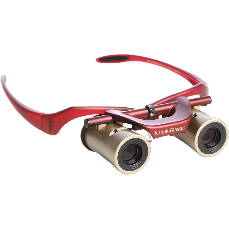 KabukiGlasses 4x13 HD Theater/Opera Glasses/Binoculars (Burgundy)