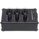 Sescom SES-3MIX 3-Input / 1-Output Passive XLR Mixer