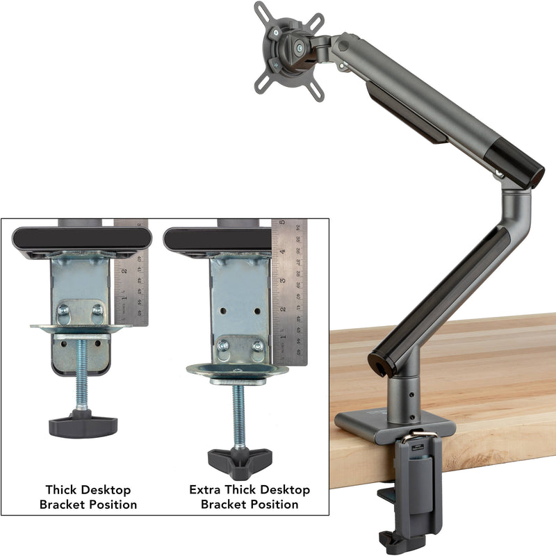 Gabor Levitouch Single-Arm Desktop Monitor Mount for 17 to 32" Displays