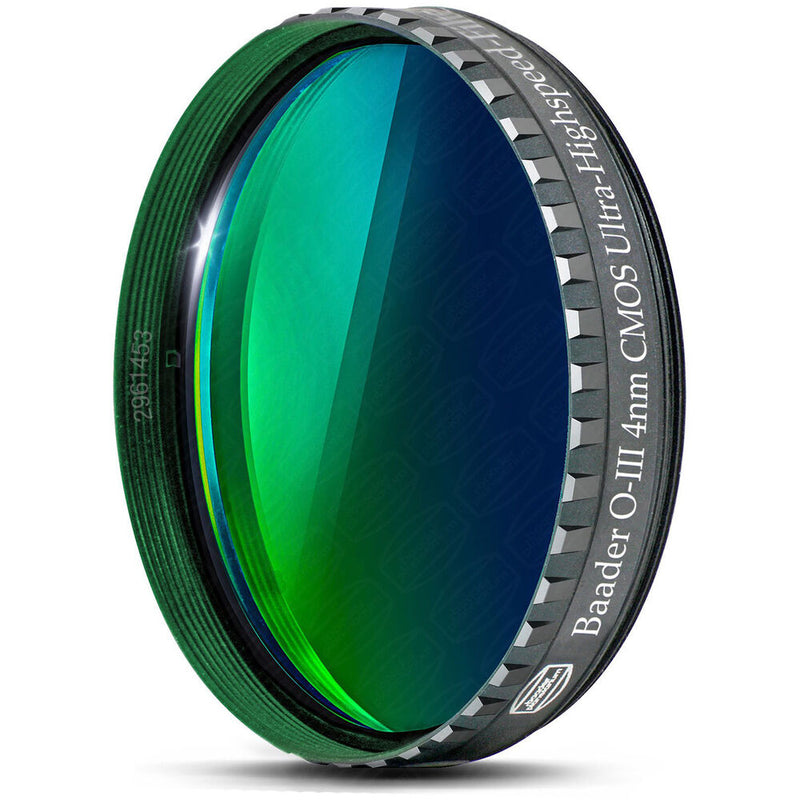 Alpine Astronomical Baader 4nm f/2 Ultra-Highspeed O-III CMOS Filter (2" Eyepiece Filter)