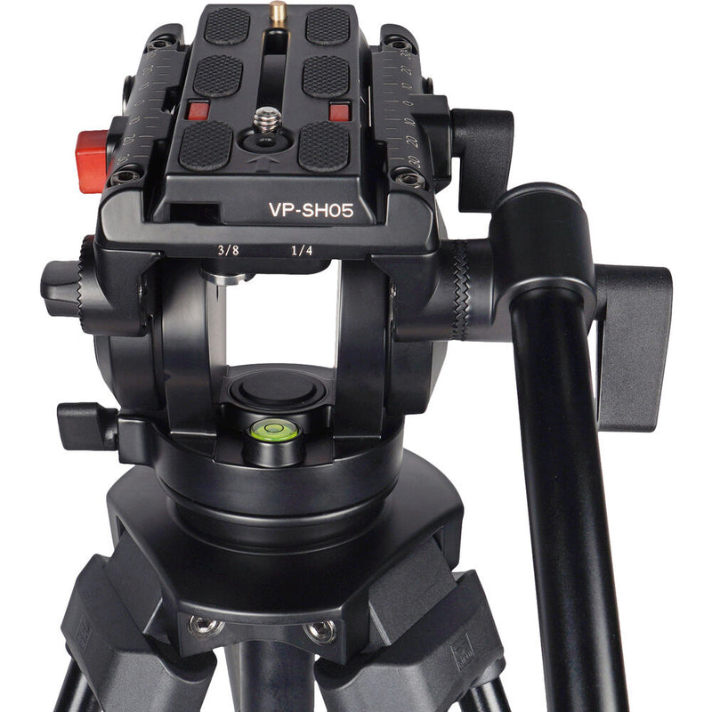 Sirui SH05 Video Tripod & Fluid Head Kit