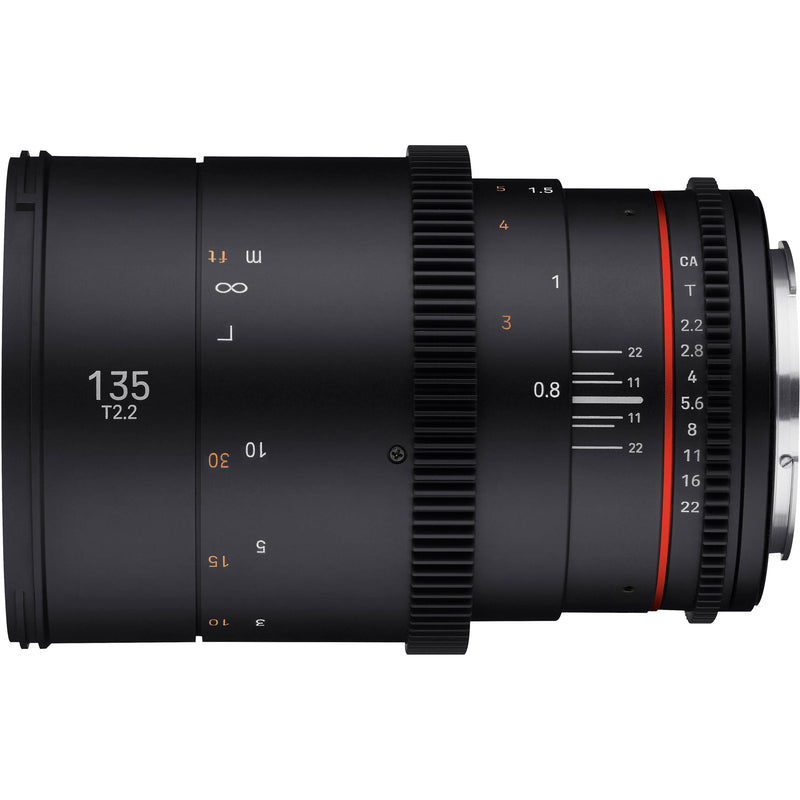 Rokinon 135mm T2.2 DSX High-Speed Cine Lens (Fuji X Mount)