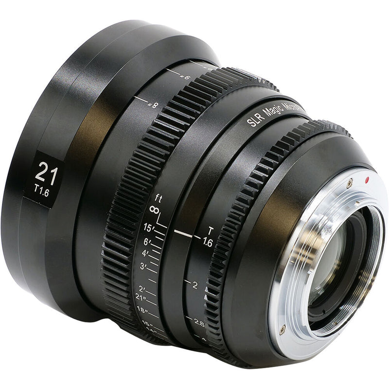 SLR Magic MicroPrime Cine 21mm T1.6 Lens (Fuji X Mount)