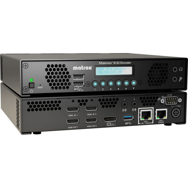 Matrox Maevex 6122 Dual 4K Encoder