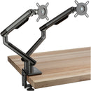 Gabor Levitouch Dual-Arm Desktop Monitor Mount for Two&nbsp;17 to 32" Displays