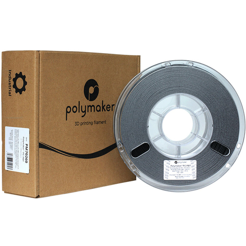 Polymaker PC-PBT 3D Printing Filament 2.2 lb (1.75mm Diameter, Black)