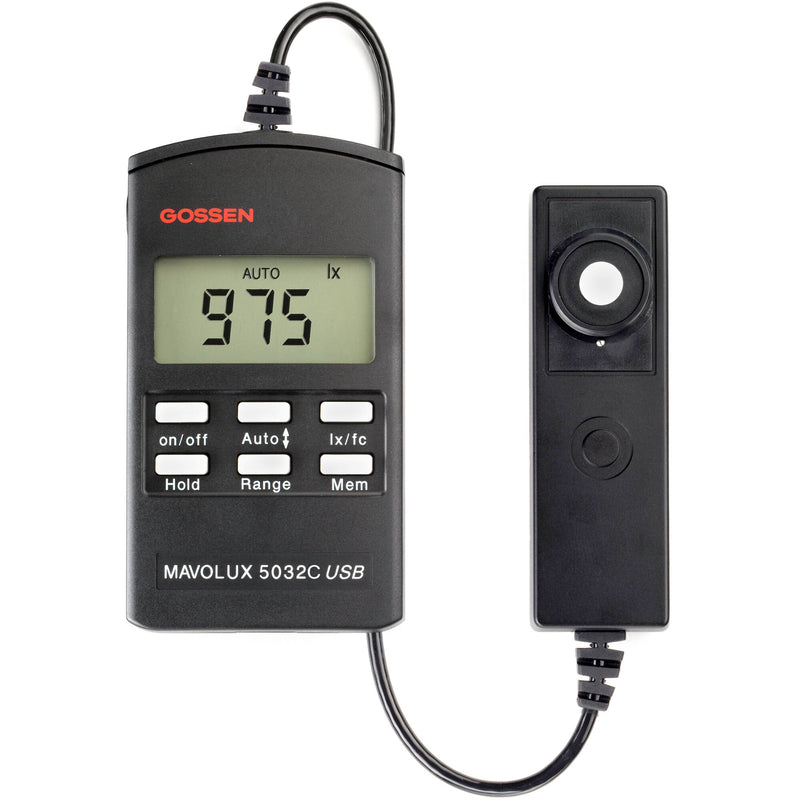 Gossen MAVOLUX 5032C Light Meter (9.8')