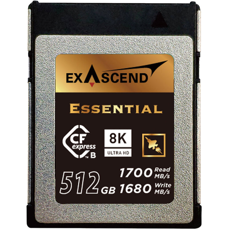 Exascend 512GB CFE4 Series CFexpress Type B Memory Card