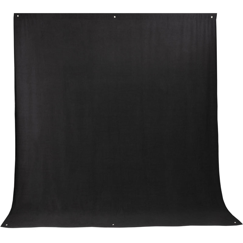 Angler Wrinkle-Resistant Fleece Background (9 x 10', Black)