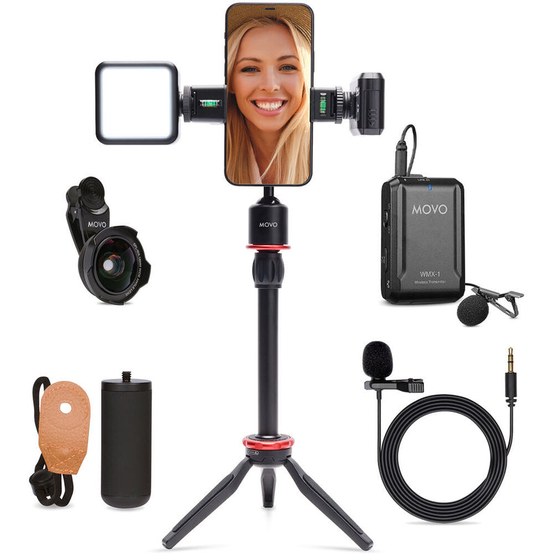 Movo Photo iVlog2 Smartphone Video Vlogging Bundle