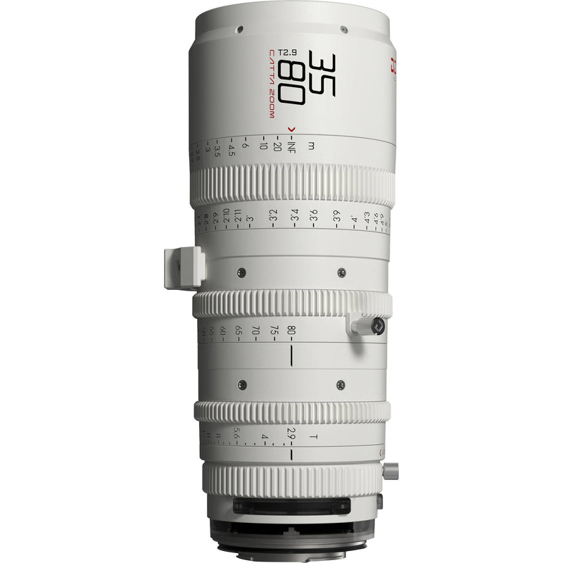 DZOFilm Catta 35-80mm T2.9 E-Mount Cine Zoom Lens (White)