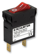 SCHURTER TA35-CFTWF200C0 Thermal Circuit Breaker, TA35 Series, 240 VAC, 32 VDC, 20 A, 1 Pole, Panel