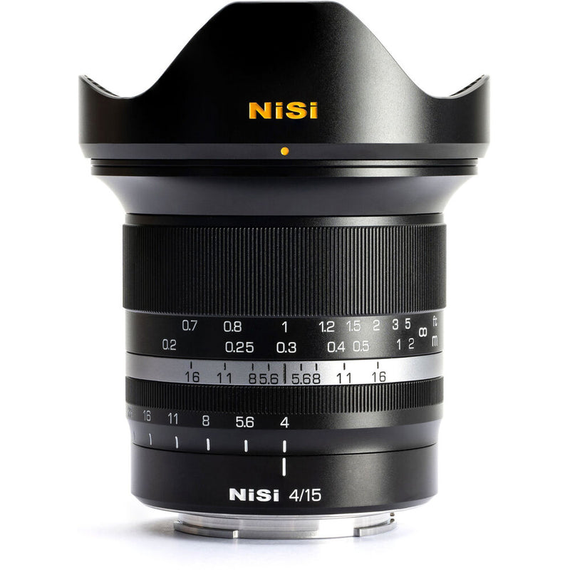 NiSi 15mm f/4 Sunstar ASPH Lens for Leica L (Black)