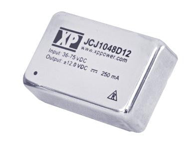 XP POWER JCJ1012S05 10 Watt DIP-24 Package Single Output DC/DC Converter, Input 9V to 18V, Output 5V/2A